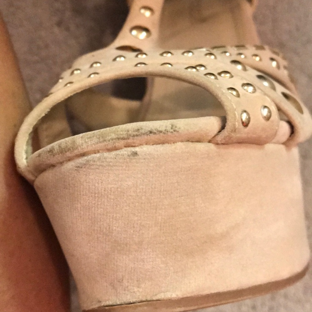 Fun Studded Shoe Dazzle Wedges - Picture 4 of 4